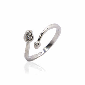 Blooming Rose Silver 925 Ring