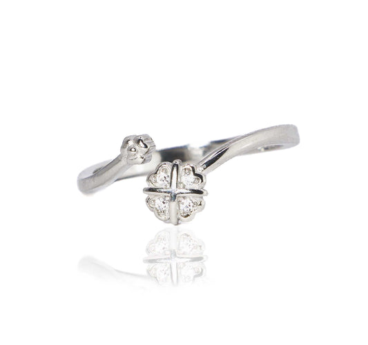 Clover Silver 925 Ring