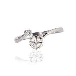 Clover Silver 925 Ring