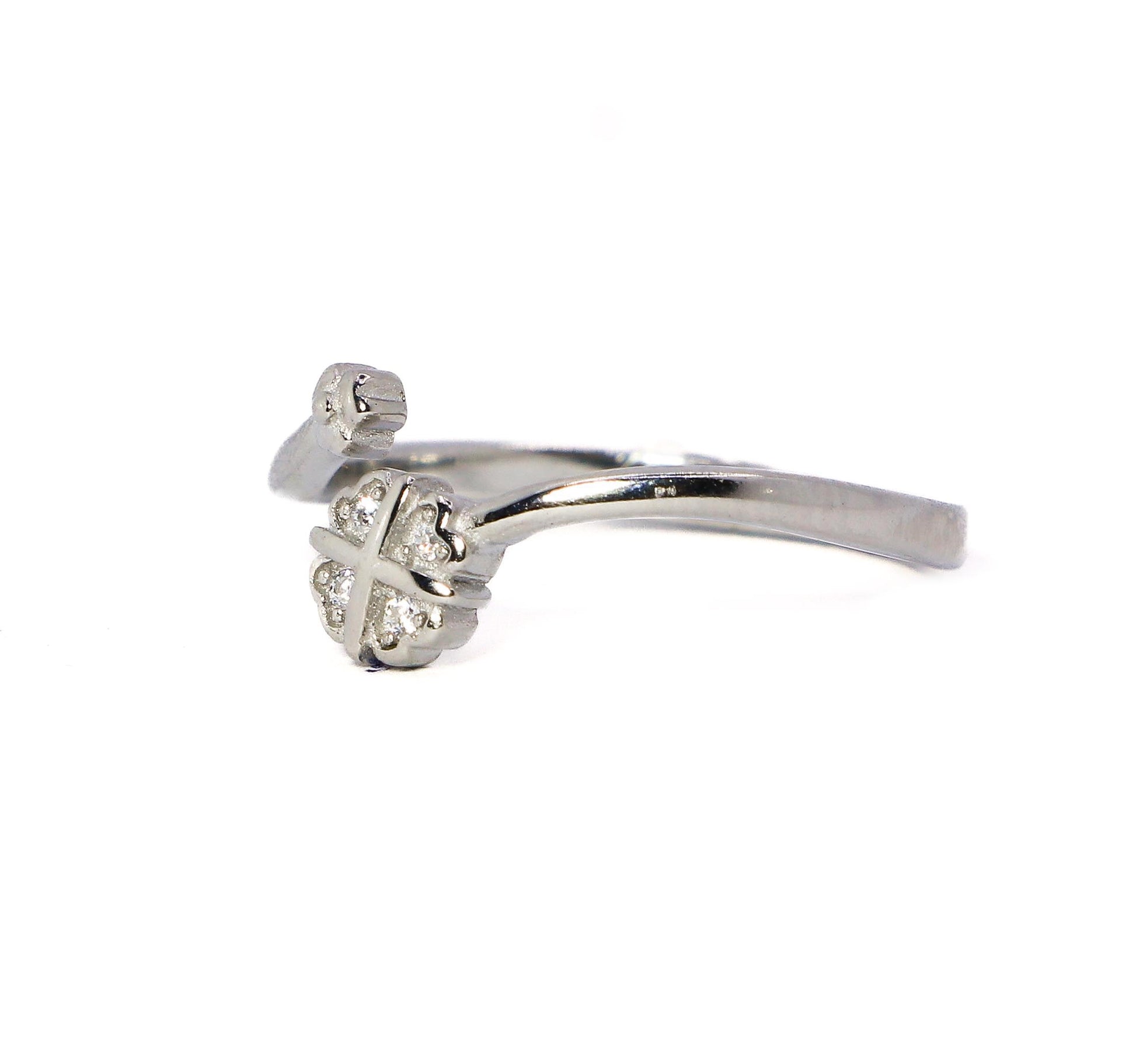 Clover Silver 925 Ring