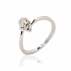 Flower Bud Silver 925 Ring