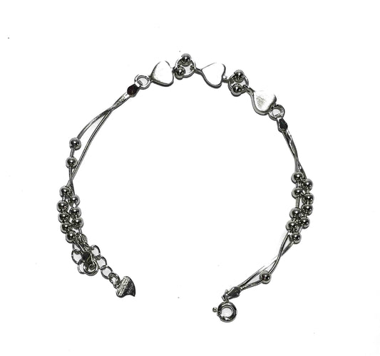 Tipton Heart Silver 925 Bracelet