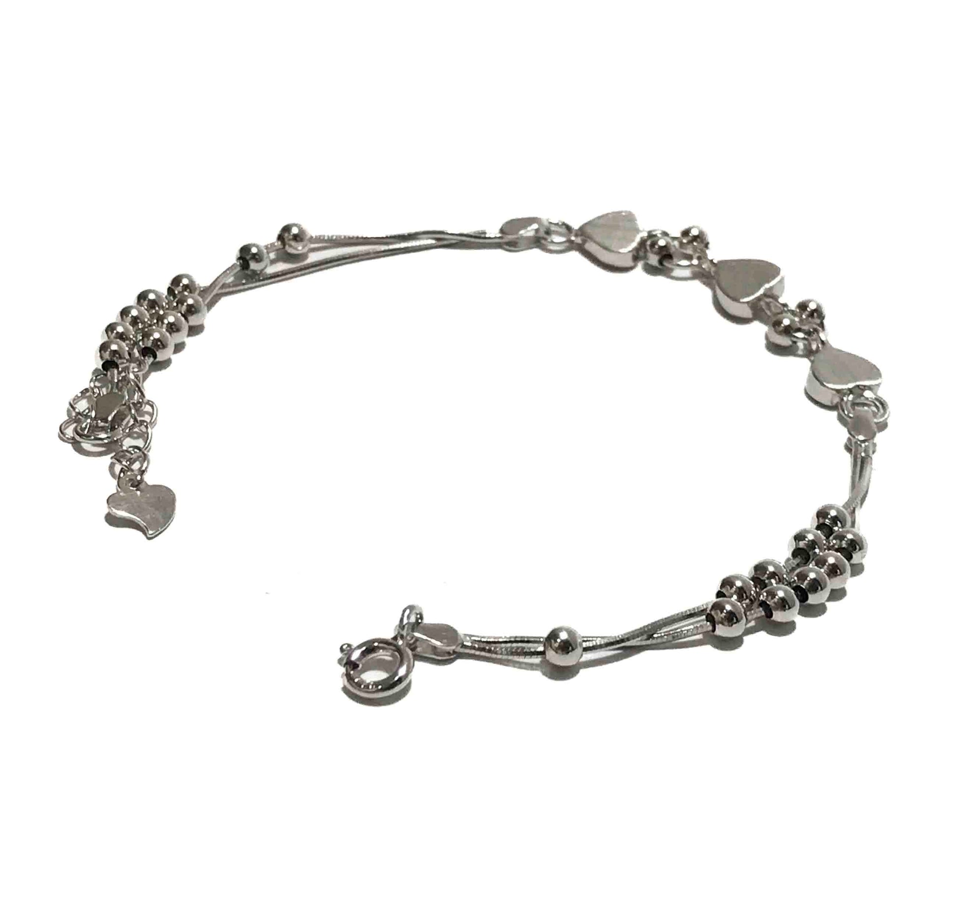 Tipton Heart Silver 925 Bracelet