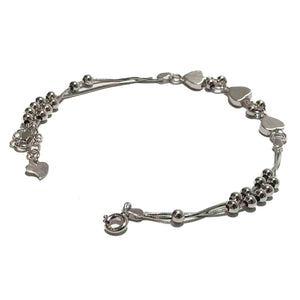 Tipton Heart Silver 925 Bracelet