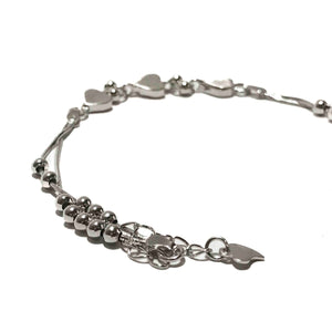 Tipton Heart Silver 925 Bracelet