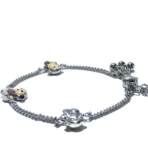 Teddy Bear Silver 925 Bracelet