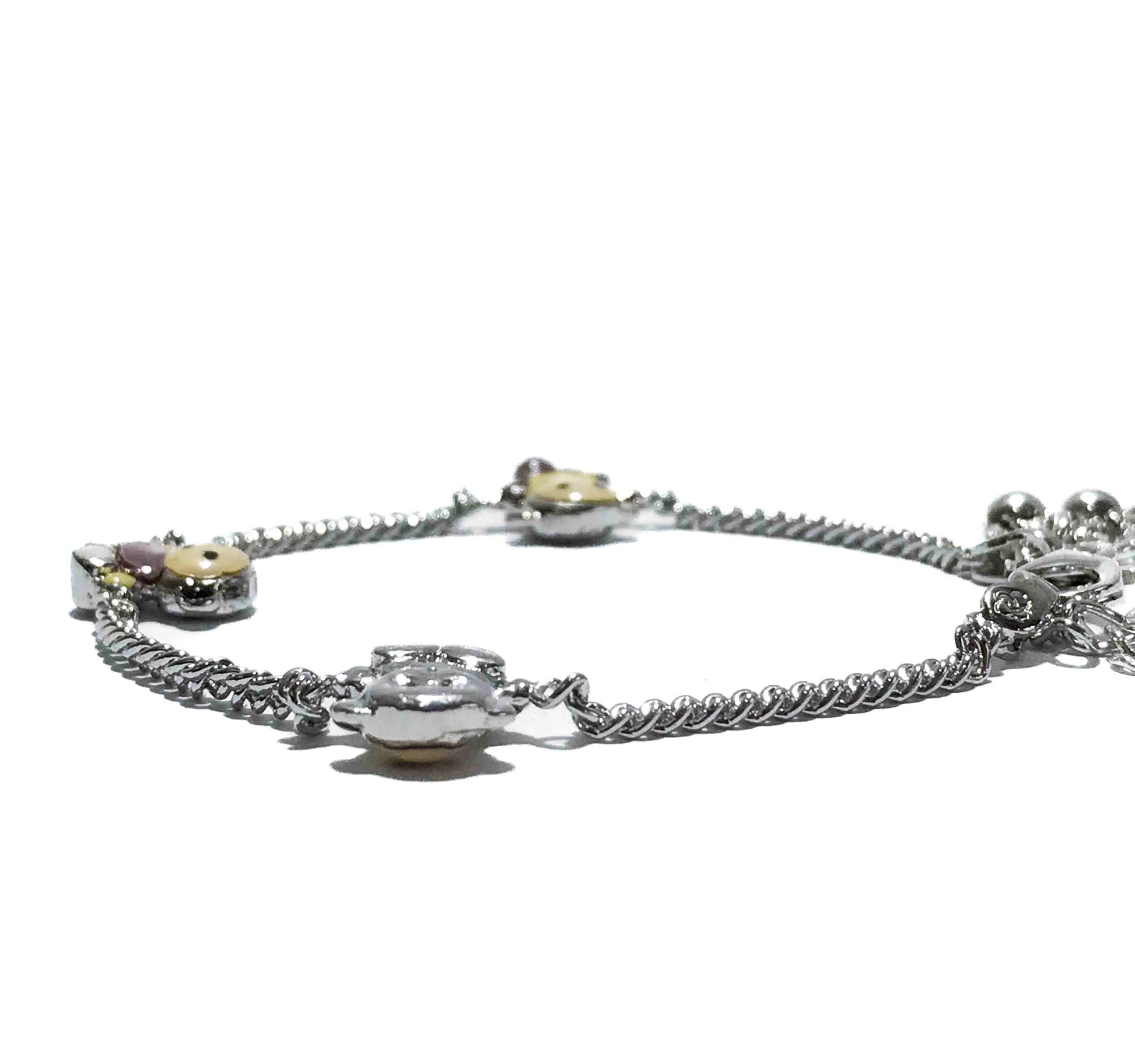 Teddy Bear Silver 925 Bracelet