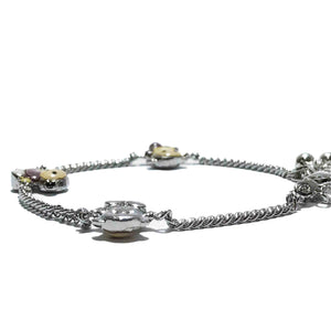 Teddy Bear Silver 925 Bracelet