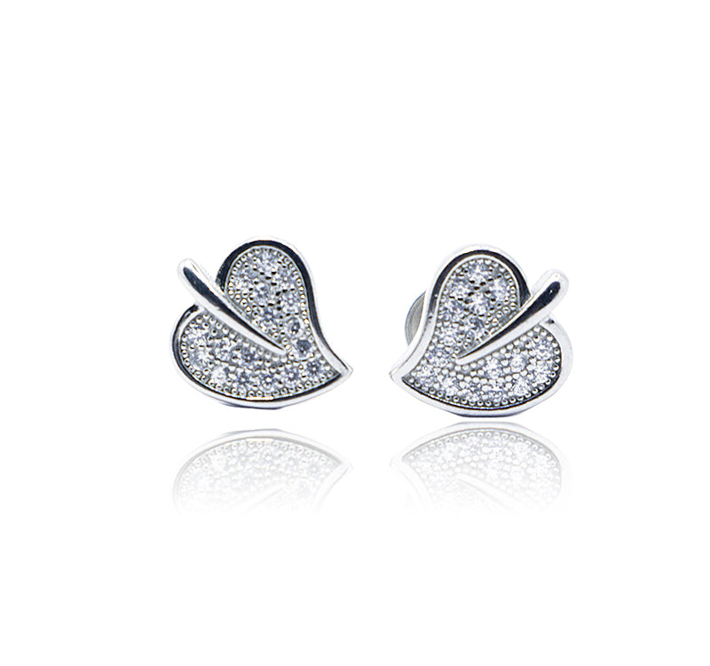 Leaves Silver 925 Studs