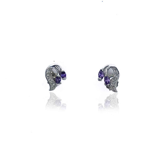 Lavender Korean Silver 925 Studs