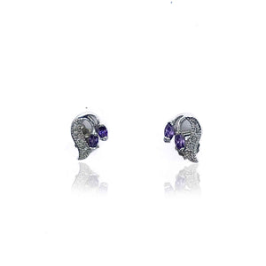 Lavender Korean Silver 925 Studs