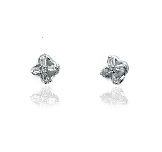 Crossandra Silver 925 Studs