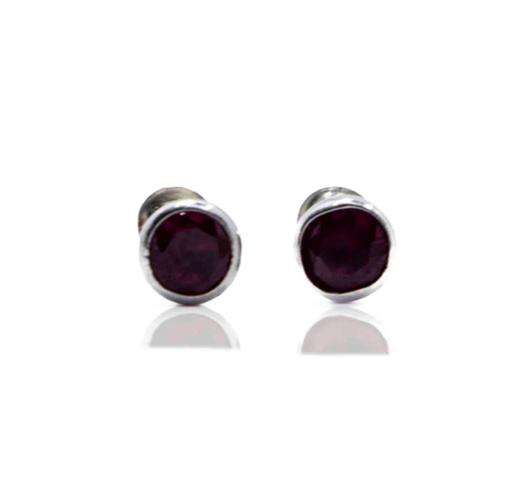 Prune Dot Silver 925 Studs