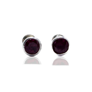 Prune Dot Silver 925 Studs