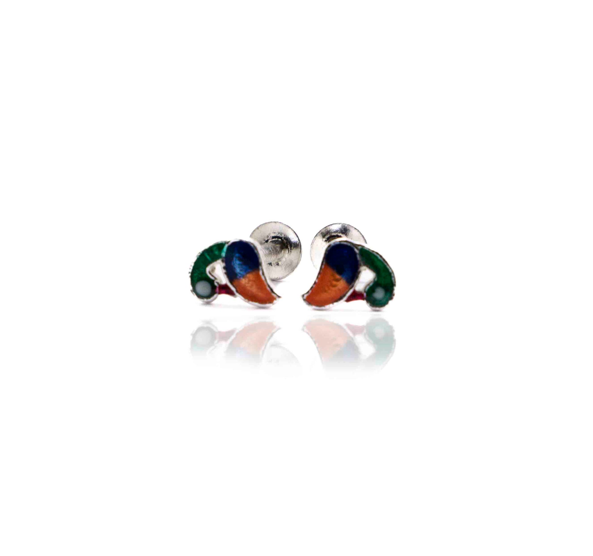 Pheasant Silver 925 Studs