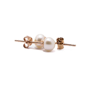 White Pearl Silver 925 Studs