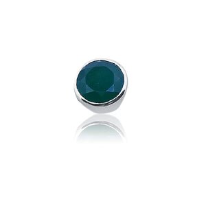 Eros Emerald Silver 925 Cufflinks