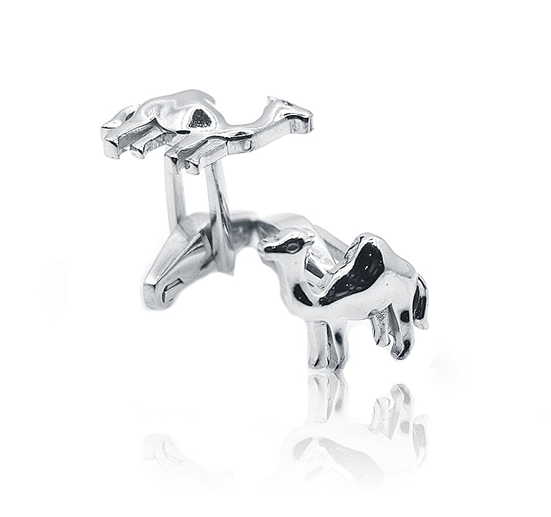 Camel Silver 925 Cufflinks