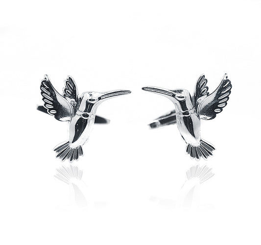 Kingfisher Silver 925 Cufflinks