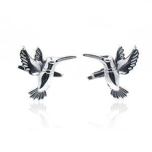 Kingfisher Silver 925 Cufflinks