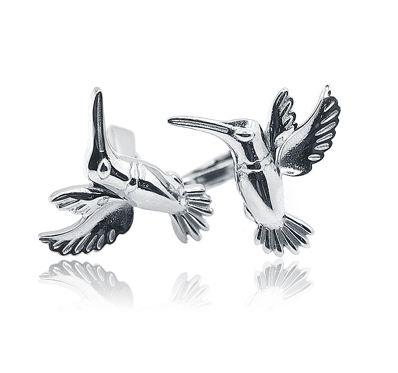 Kingfisher Silver 925 Cufflinks