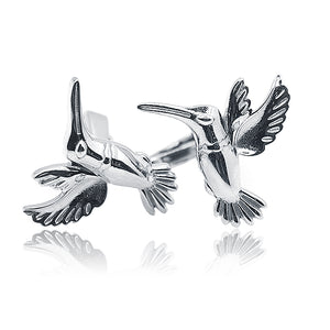 Kingfisher Silver 925 Cufflinks