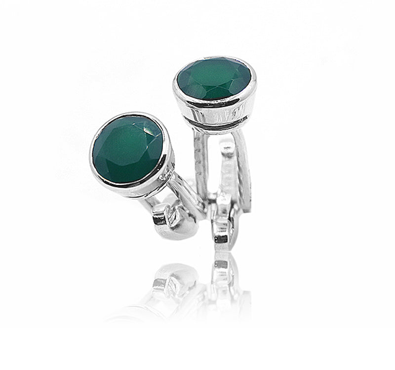 Eros Emerald Silver 925 Cufflinks