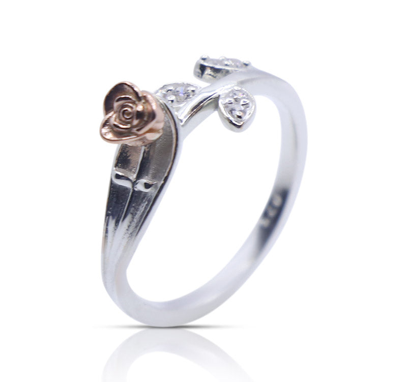 Lovely Rose Silver 925 Ring