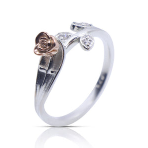 Lovely Rose Silver 925 Ring