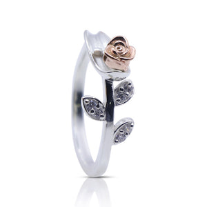 Lovely Rose Silver 925 Ring