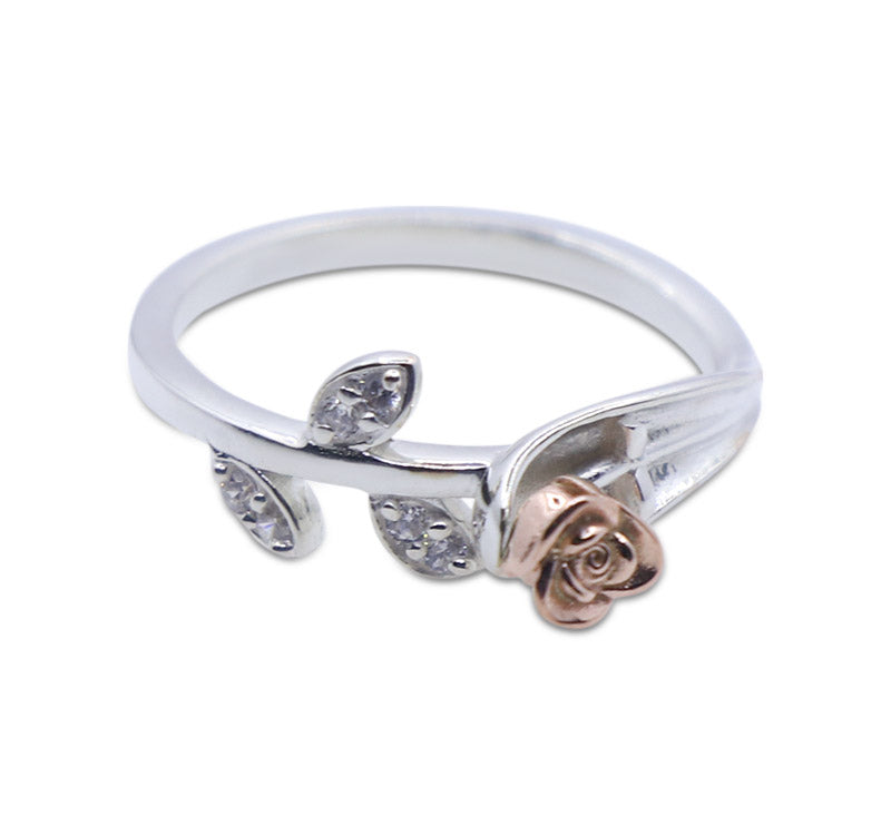 Lovely Rose Silver 925 Ring