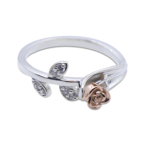 Lovely Rose Silver 925 Ring