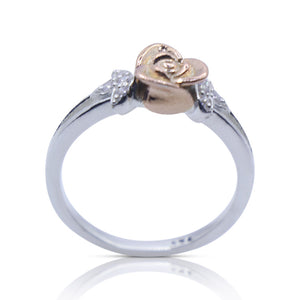 Exceptional Rose Silver 925 Ring