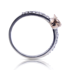 Delicate Rose Silver 925 Ring