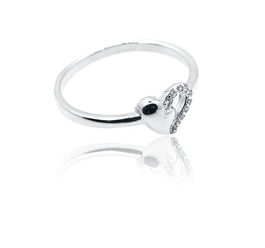 Feeling Heart Silver 925 Ring