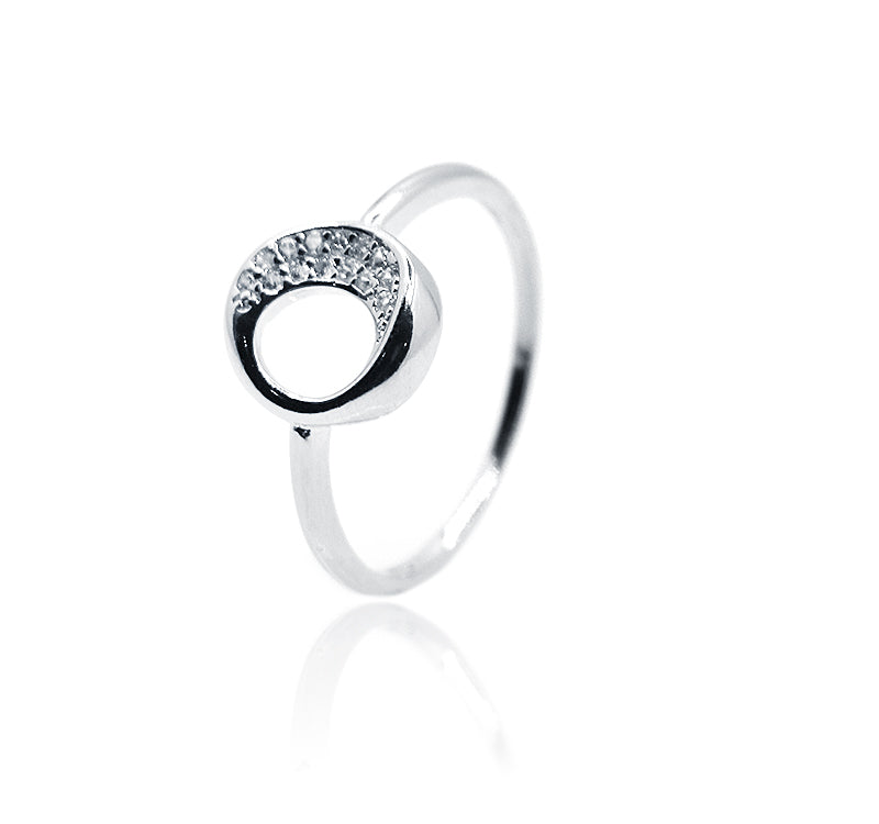 Crater Silver 925 Ring