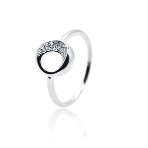 Crater Silver 925 Ring