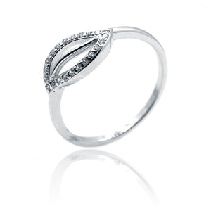 Aspen Leaf Silver 925 Ring