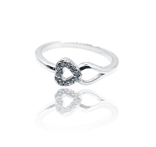 Heart Shape Silver 925 Ring