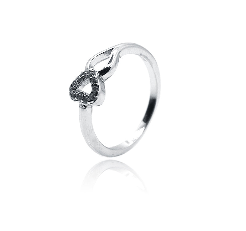 Heart Shape Silver 925 Ring