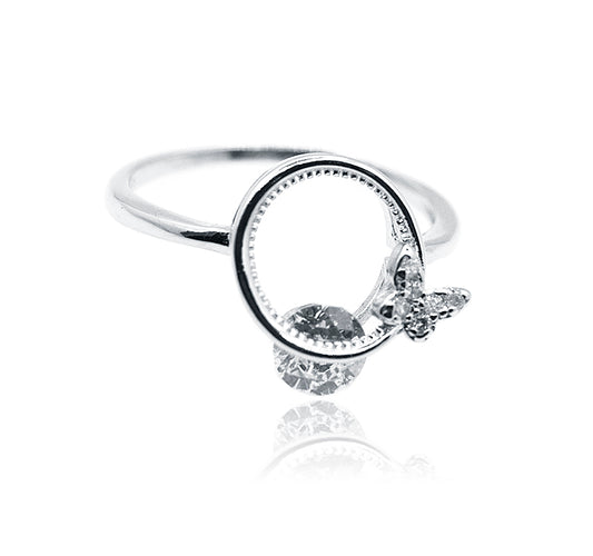 Mystical Butterfly Silver 925 Ring