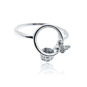 Mystical Butterfly Silver 925 Ring