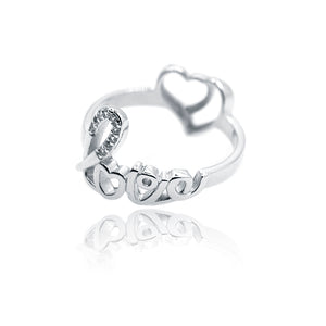 Heart Love Silver 925 Ring