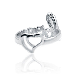 Heart Love Silver 925 Ring