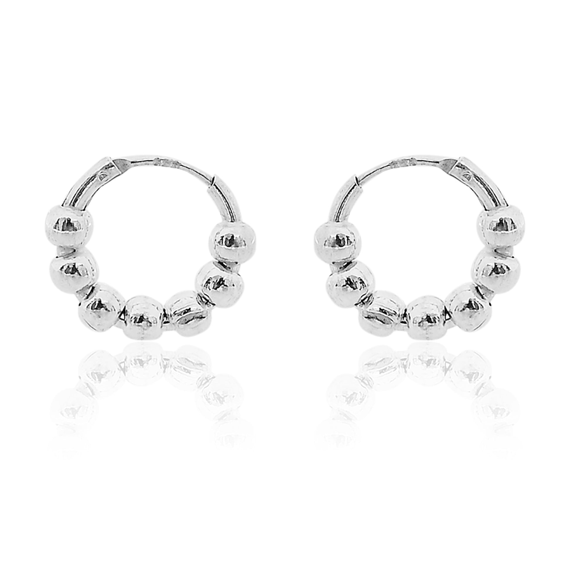 Silver Hoop Earring For The Bold & Beautiful