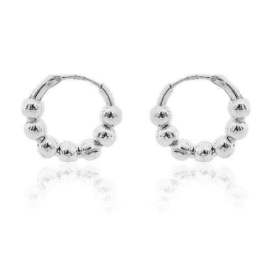 Silver Hoop Earring For The Bold & Beautiful