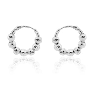 Silver Hoop Earring For The Bold & Beautiful