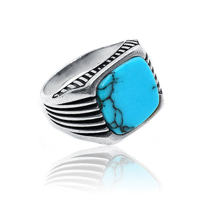 Hriday Turquoise Silver 925 Ring