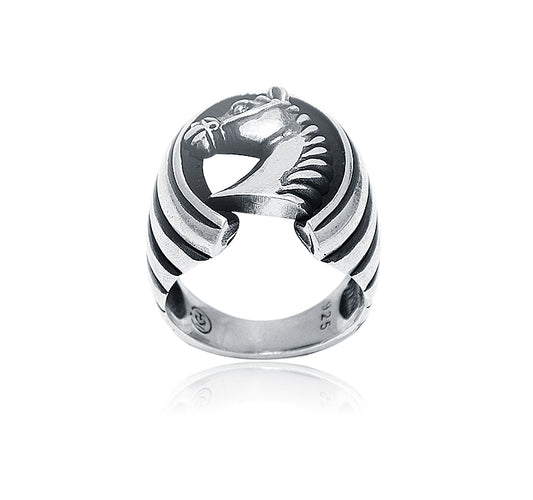 Horse Silver 925 Ring