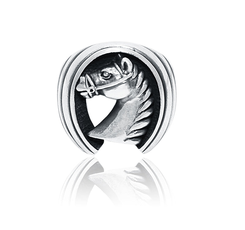 Horse Silver 925 Ring